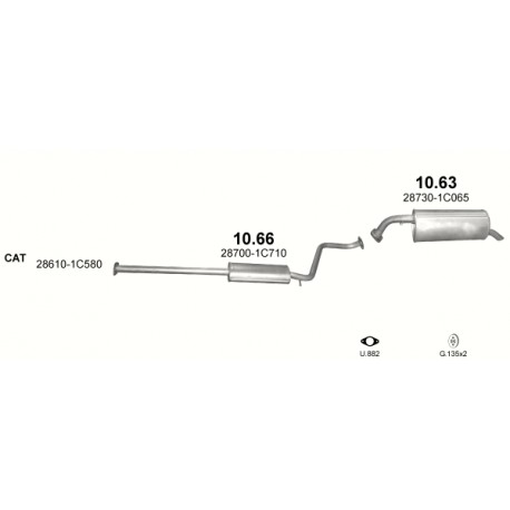 Middendemper Hyundai