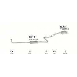 Achterdemper Daihatsu