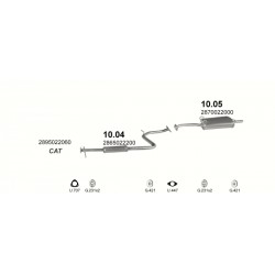 Middendemper HYUNDAI