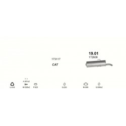 Achterdemper PEUGEOT