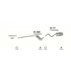 Middendemper RENAULT