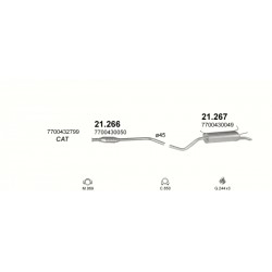 Middendemper RENAULT