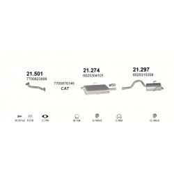 Achterdemper RENAULT