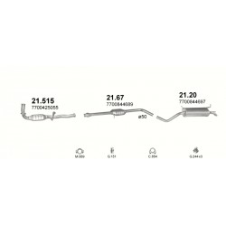 Middendemper RENAULT