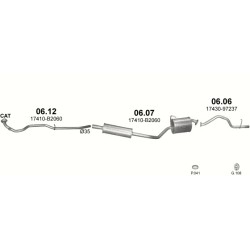 Middendemper Daihatsu