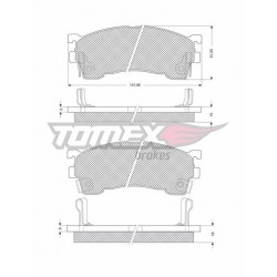 Remblokken FORD. MAZDA