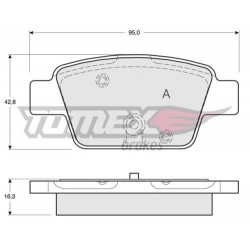 Remblokken FIAT. ALFA
