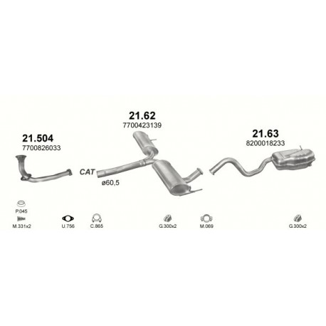 Middendemper RENAULT