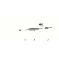 Achterdemper Chrysler