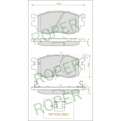 Remblokken Kia Hyundai