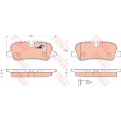 Remblokken Landrover